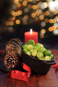 Honey Butter Glazed Brussels Sprouts