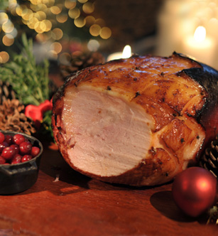 Honey & Clove Glazed Ham